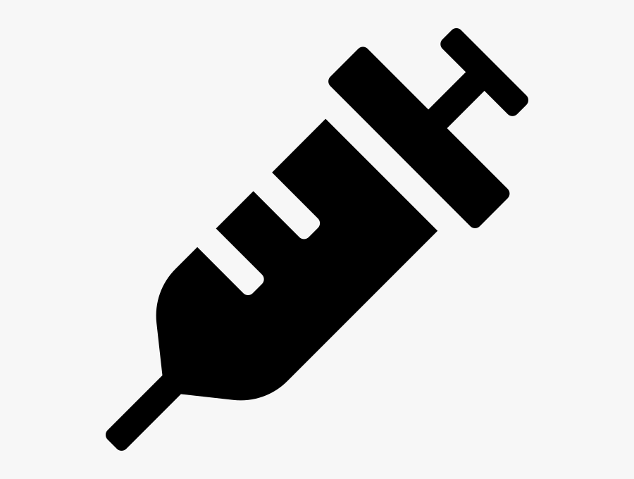 Font Awesome 5 Solid Syringe - Syringe Icon Font Awesome, Transparent Clipart