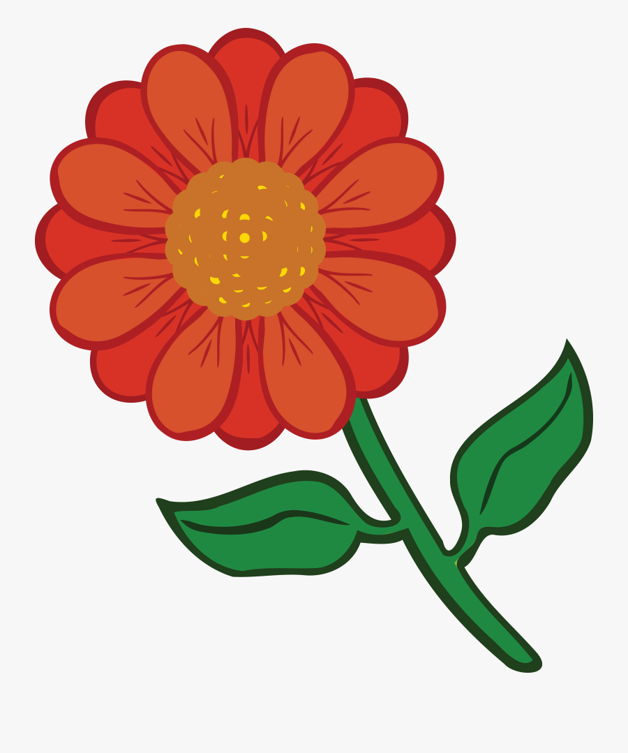 Free Clipart Of A Daisy Flower - Flower Coloured, Transparent Clipart