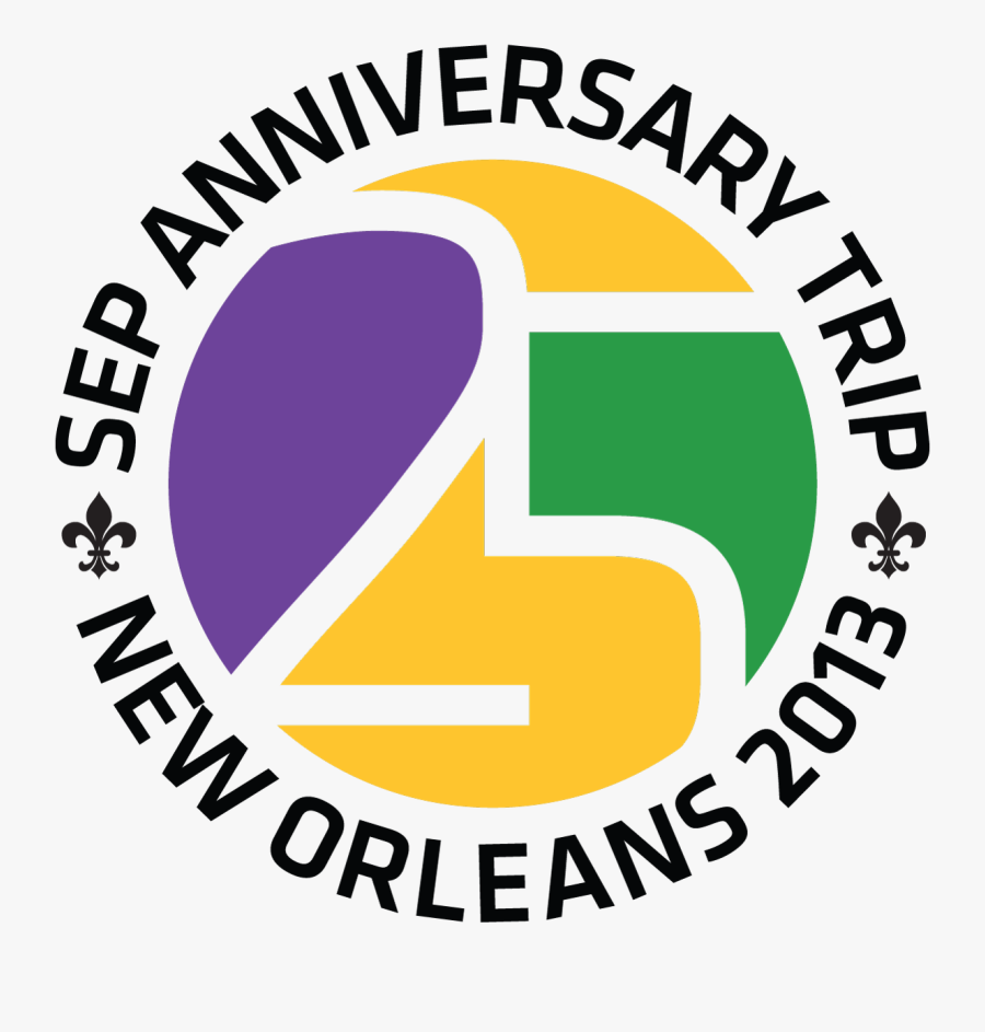 25th Anniversary Clip Art Free - Logo 25 Years Anniversary, Transparent Clipart