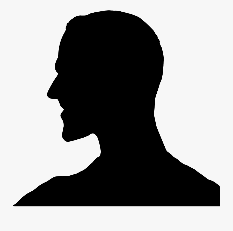 Person Clipart Head - Silhouette Of A Head Png, Transparent Clipart