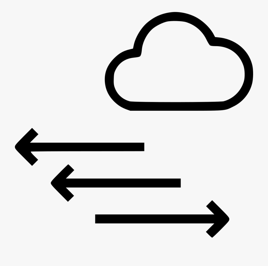 Transparent Direction Png - Arrow Wind Direction Symbol, Transparent Clipart