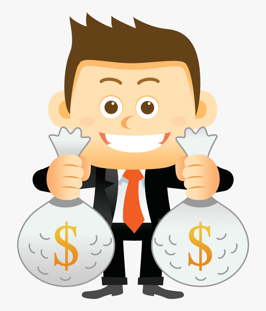 Person With Money Clipart - Clipart Transparent Background Money, Transparent Clipart