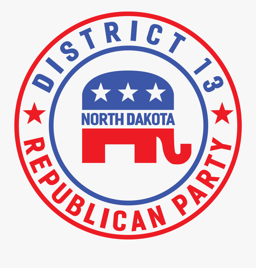 District 13 Republican Party - District Rep Logo, Transparent Clipart