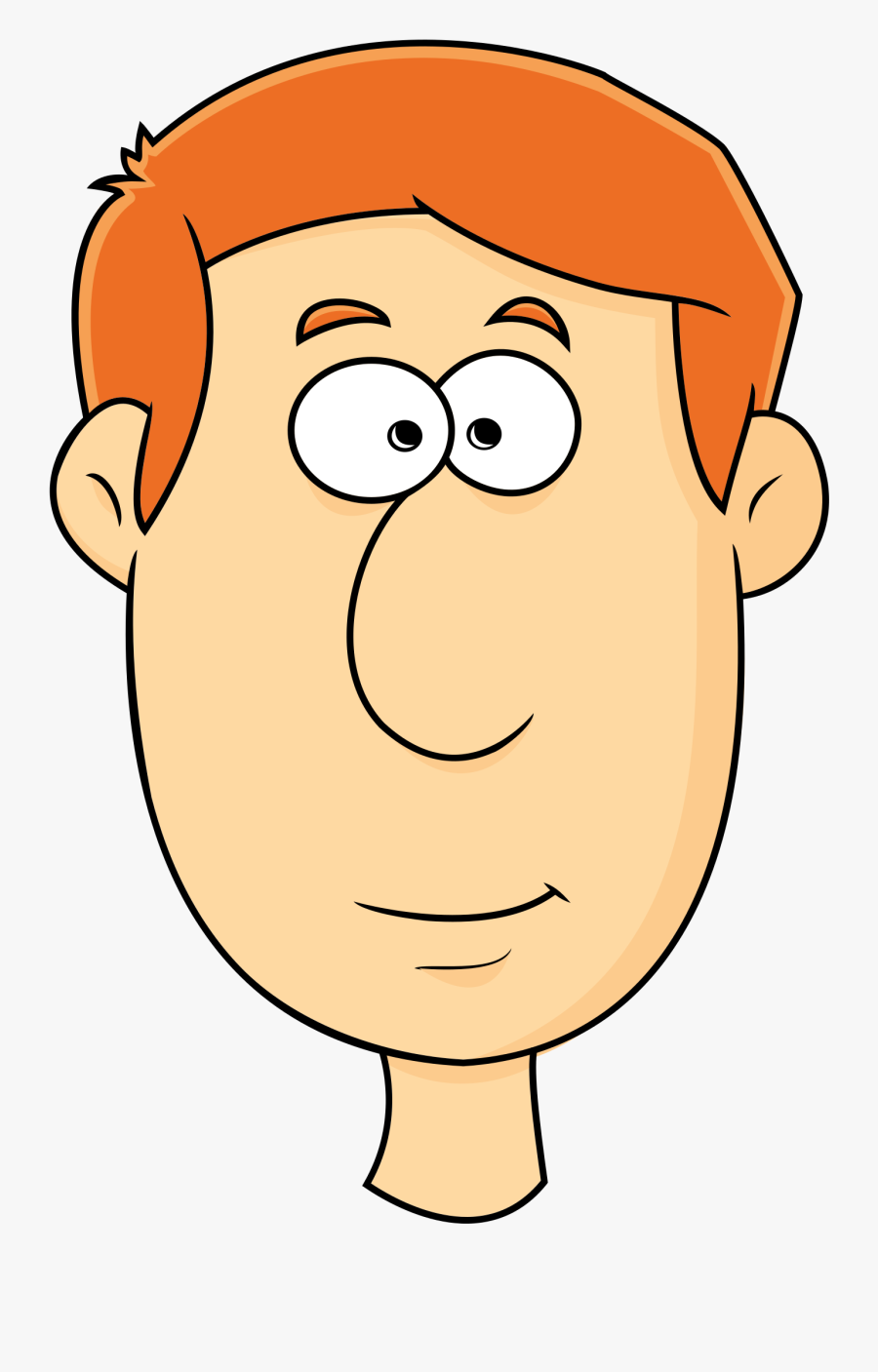 Person Clipart Face - Clipart Men Faces, Transparent Clipart