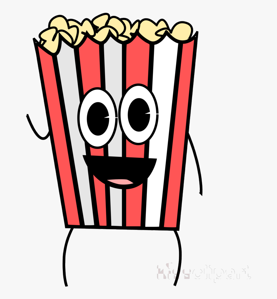 Popcorn Cartoon Clipart Caramel Corn Clip Art Transparent - Cartoon Drawings Of Food, Transparent Clipart