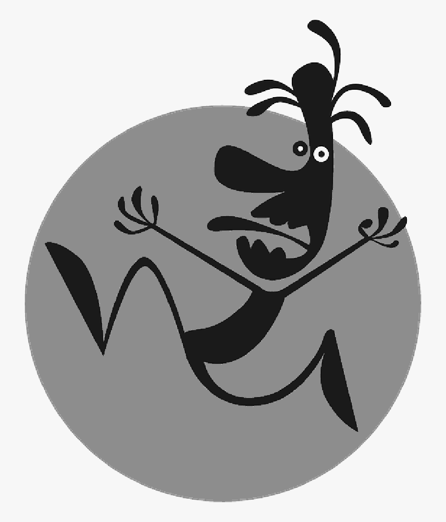People, Silhouette, Person, Panic, Cartoon, Sprint - Panic Icon Png, Transparent Clipart