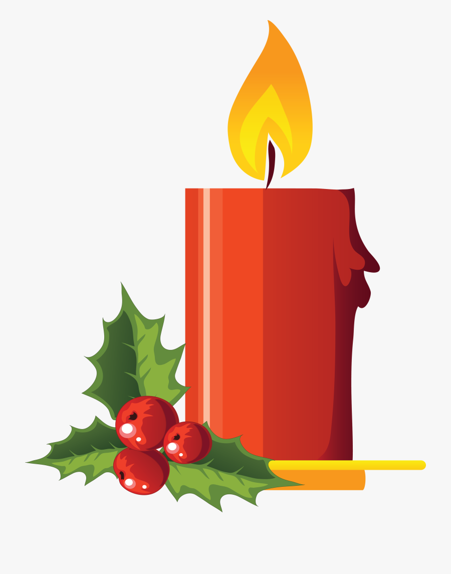 Christmas Holly Decorations Png, Transparent Clipart