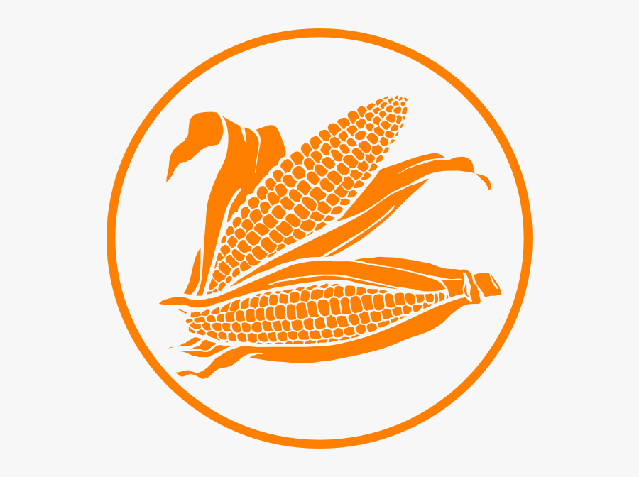 Corn Thanksgivingrn Clipart Rn Vegetable Clip Art - Black And White Corn Cob Clipart, Transparent Clipart
