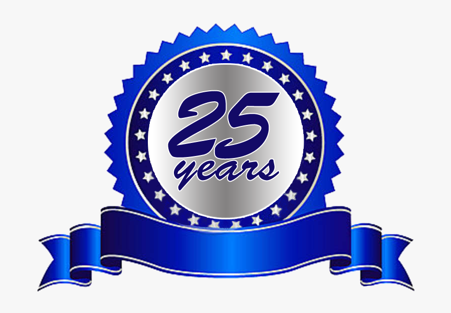 Customer Service Clipart Year Service - 25 Years Of Service Logo, Transparent Clipart