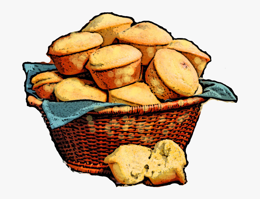Transparent Stuffing Png - Corn Muffins Clip Art, Transparent Clipart