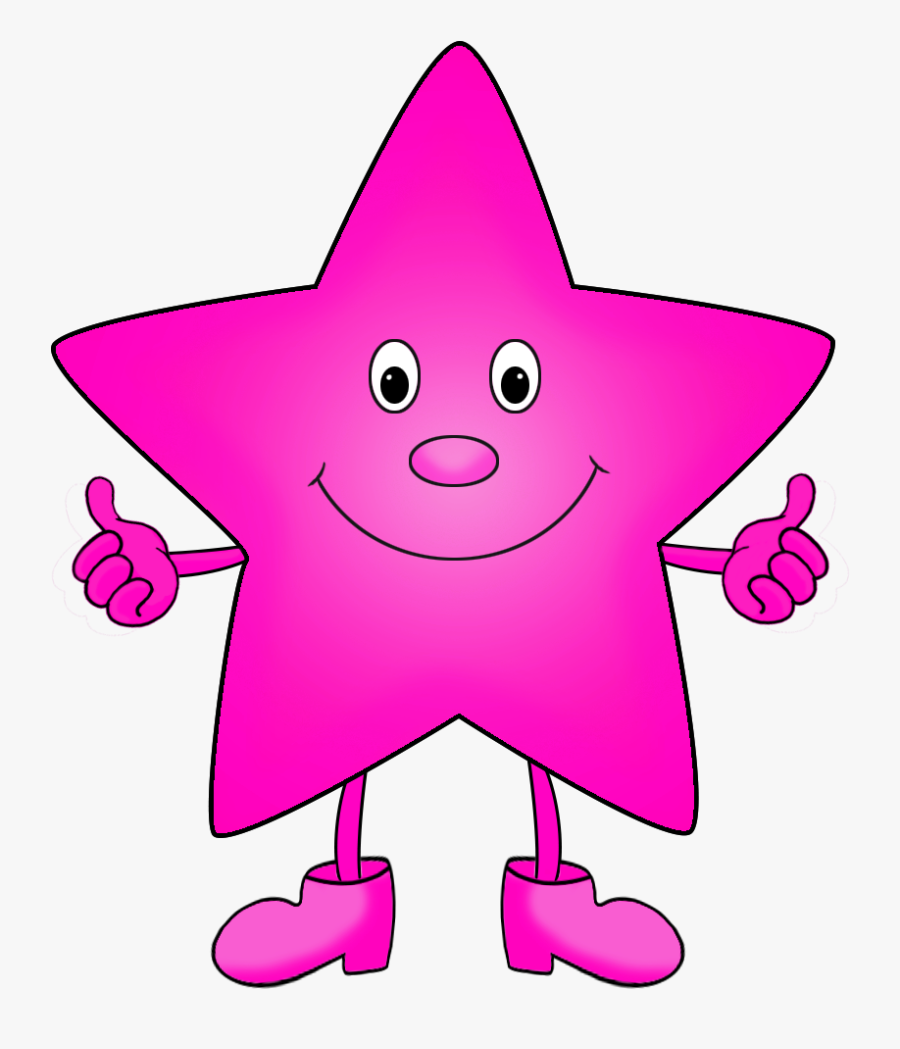 Purple Star Cartoon Clip Art - Cartoon Colorful Star Clipart, Transparent Clipart