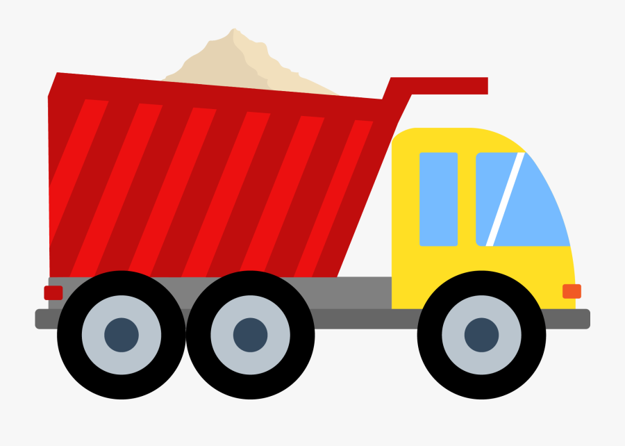 Transparent Tow Truck Clip Art - Dump Truck Cartoon Png , Free
