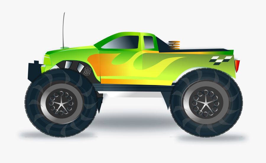 Transparent Pickup Truck Png - Clipart Monster Truck Png, Transparent Clipart