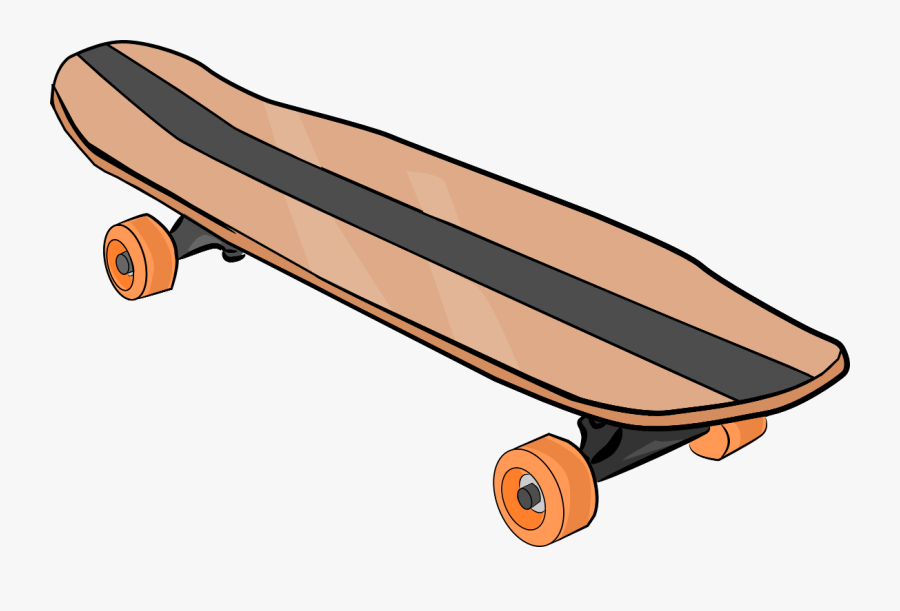 Skateboard Clipart, Transparent Clipart
