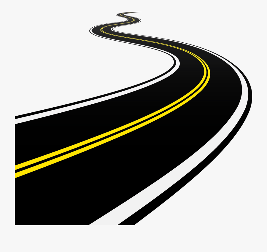 Road Clip Art - Windy Road Clip Art, Transparent Clipart