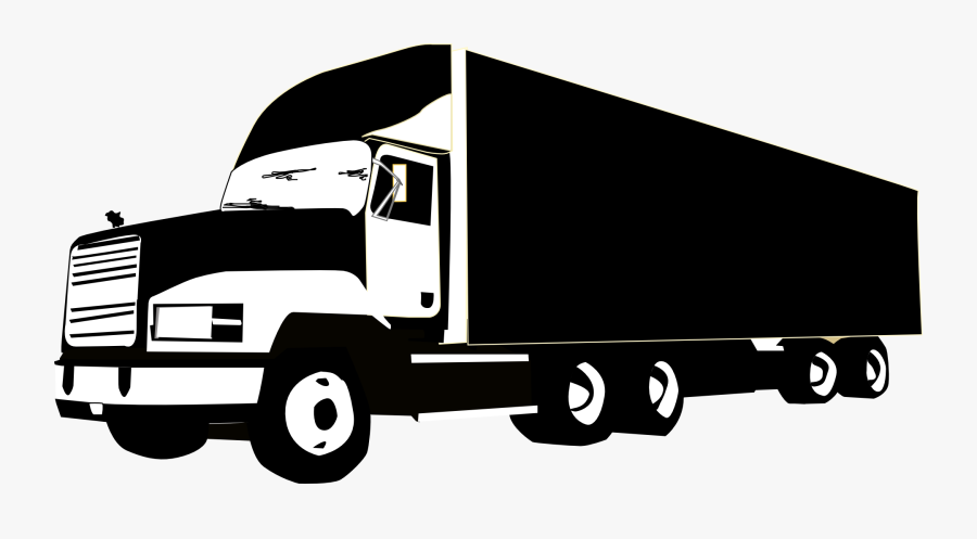 Pickup Truck Semi-trailer Truck Clip Art - Mack Truck Clipart, Transparent Clipart