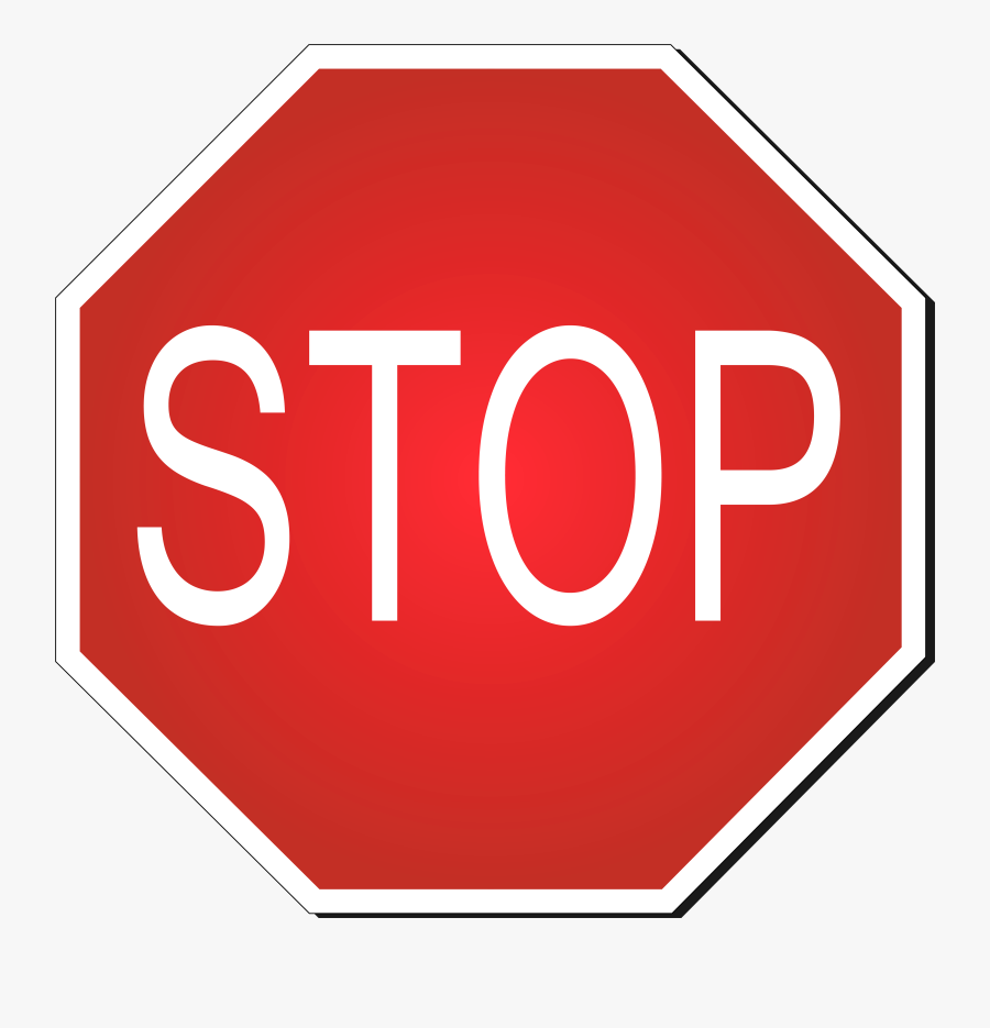 Stop Road Sign Png Clipart Clipart Image - Printable Stop Sign Clip Art, Transparent Clipart