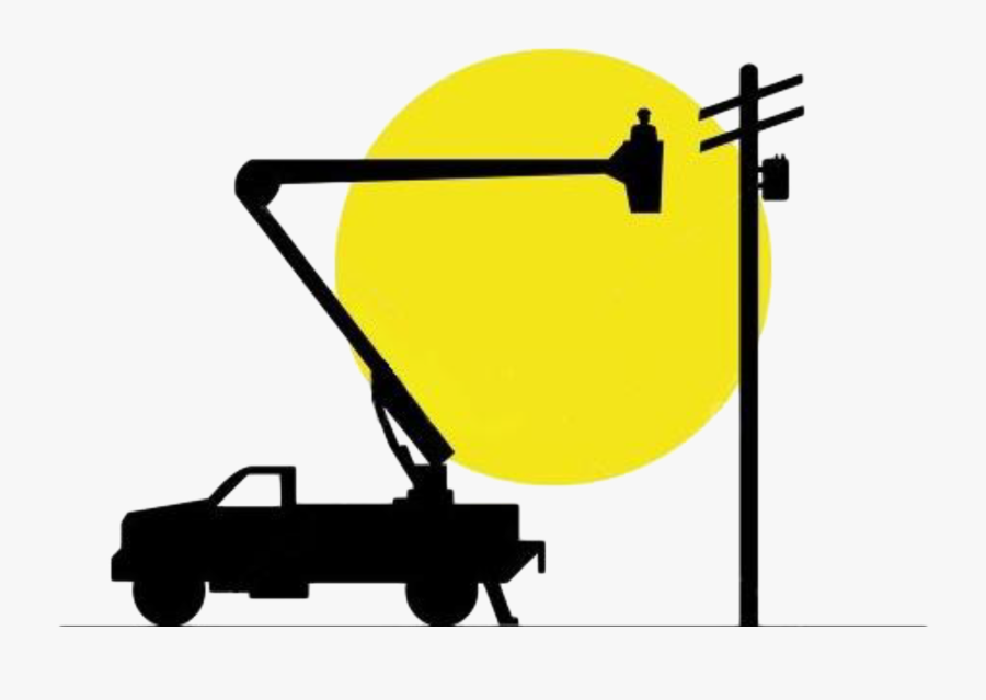 Cropped Nord Electric Logo Bucket Truck Image No - Bucket Truck Clip Art, Transparent Clipart