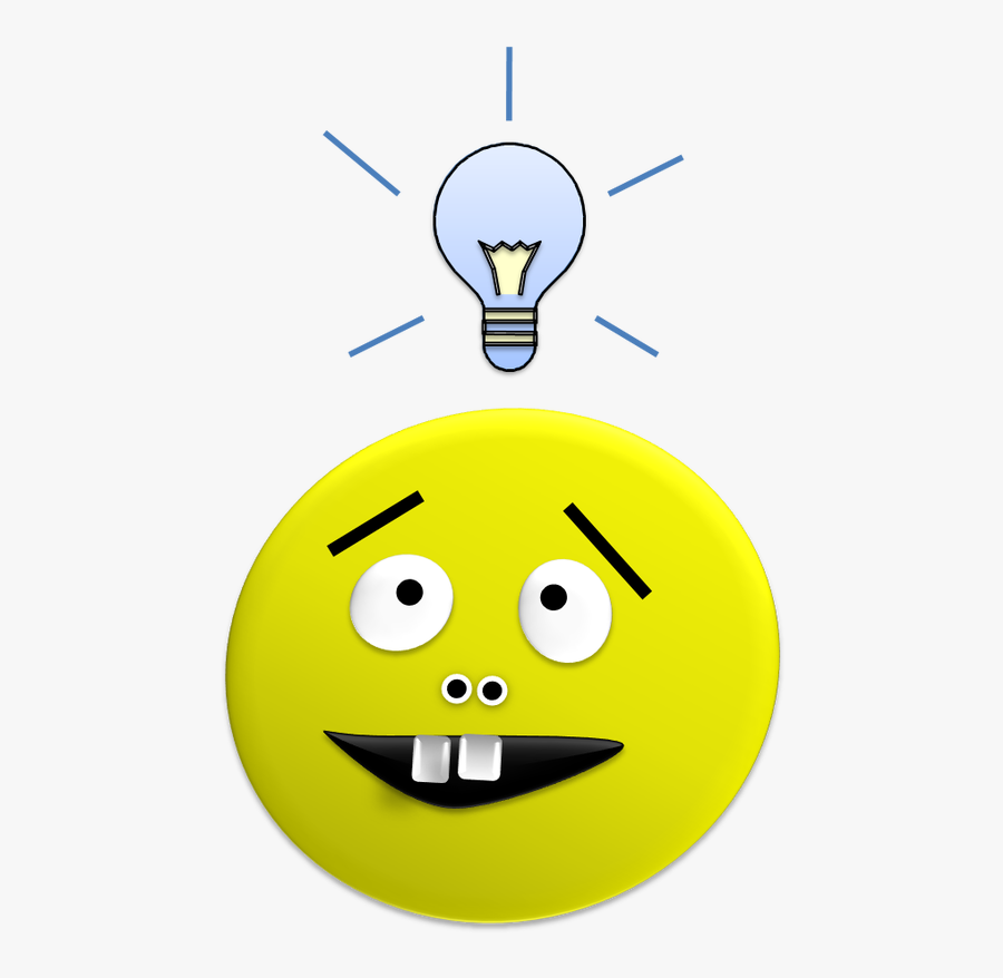 Got An Idea Face, Transparent Clipart