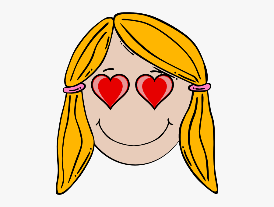 Blonde Hair Clip Art, Transparent Clipart