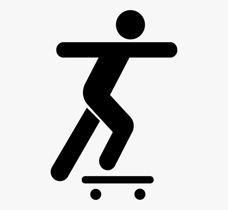 Skateboarding Roller Skating Ice Skating Sports - Skate Board, Transparent Clipart