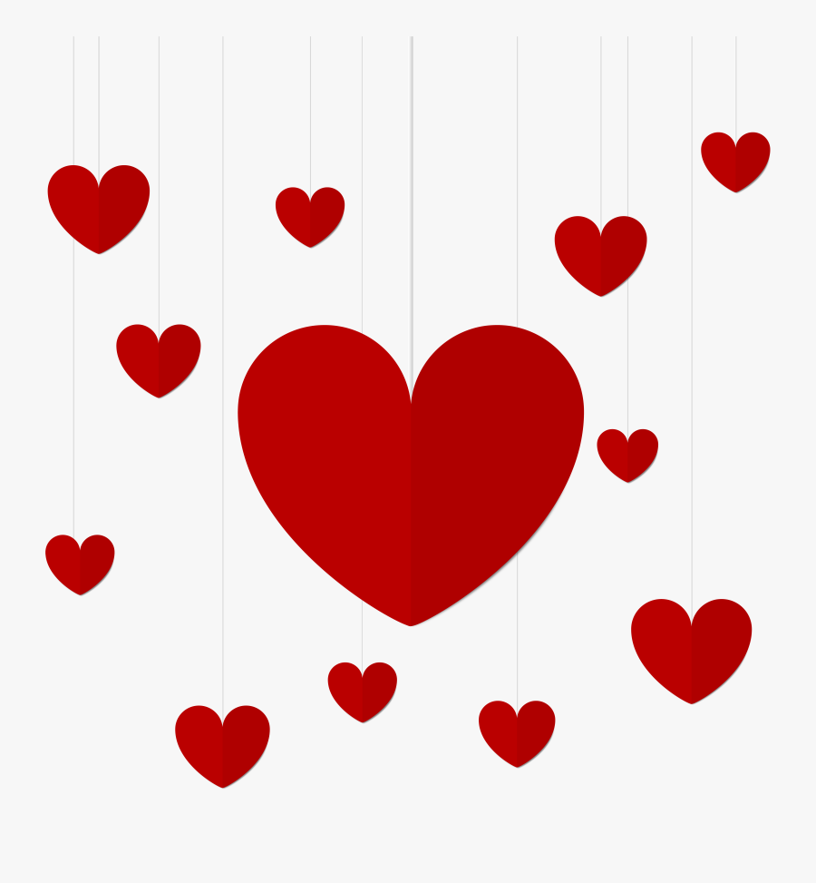 Download Hanging Love Png Clipart Heart Clip Art, Transparent Clipart