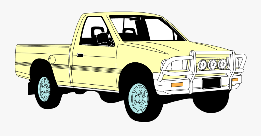 Pickup Truck Free - Clip Art Pickup Truck, Transparent Clipart