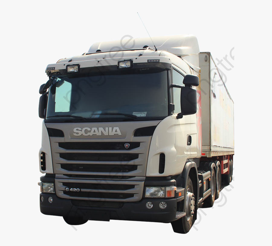 Trailer Truck Clipart - Scania G, Transparent Clipart