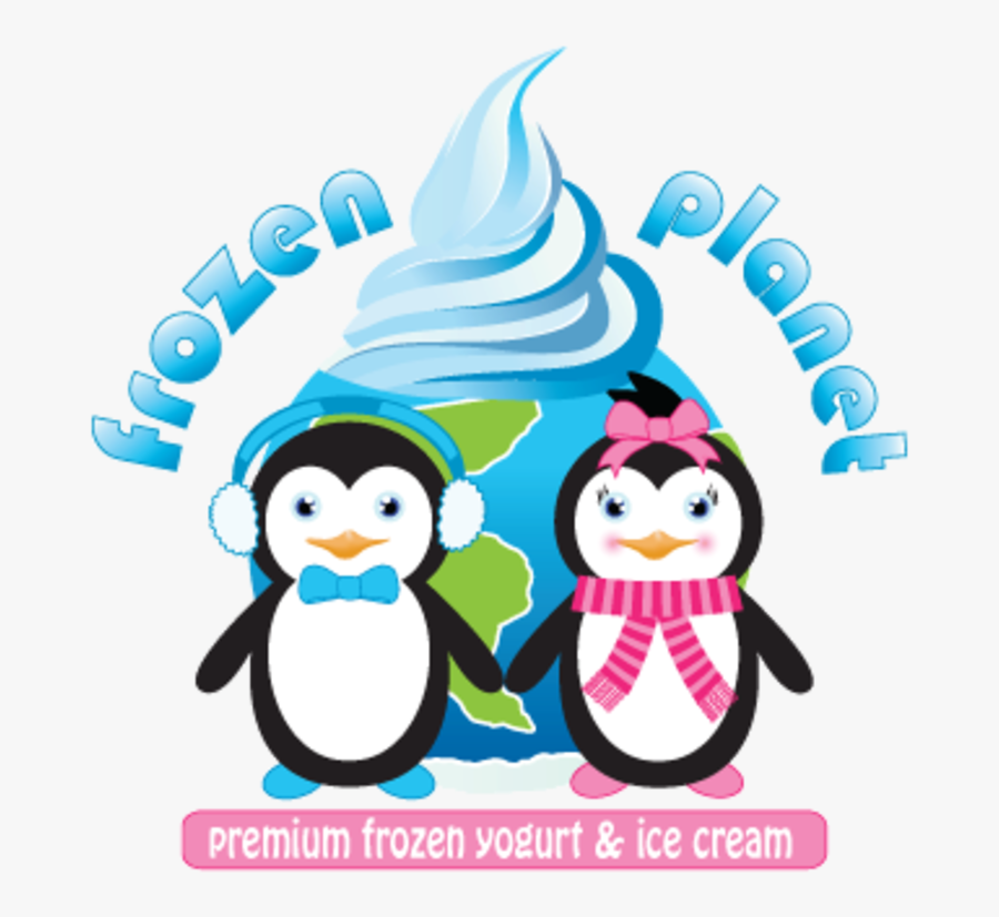 Frozen Planet Delivery - Frozen Planet Yogurt, Transparent Clipart