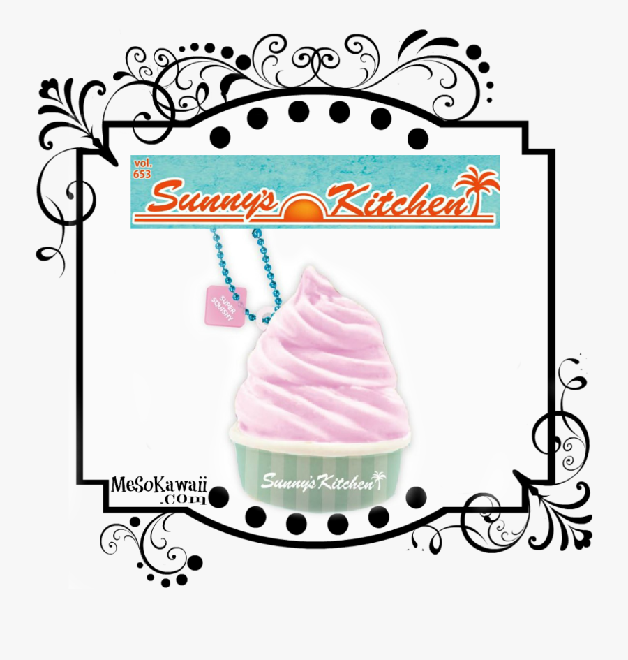 Sunny"s Kitchen Frozen Yoguart Squishy - Puni Maru Melon Bun Squishy, Transparent Clipart