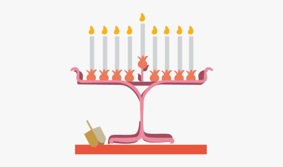 Clip Art Shamash Candle - Advent Candle, Transparent Clipart