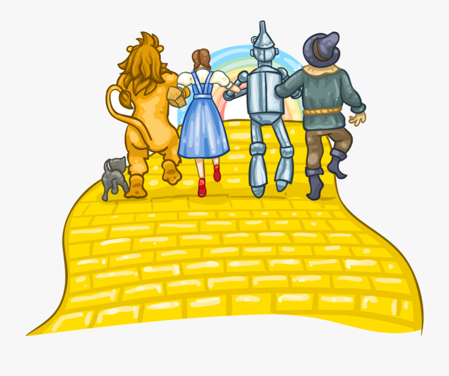 Wizard Of Oz Border Clipart Yellow Brick Road Free - Clipart Yellow Brick Road, Transparent Clipart