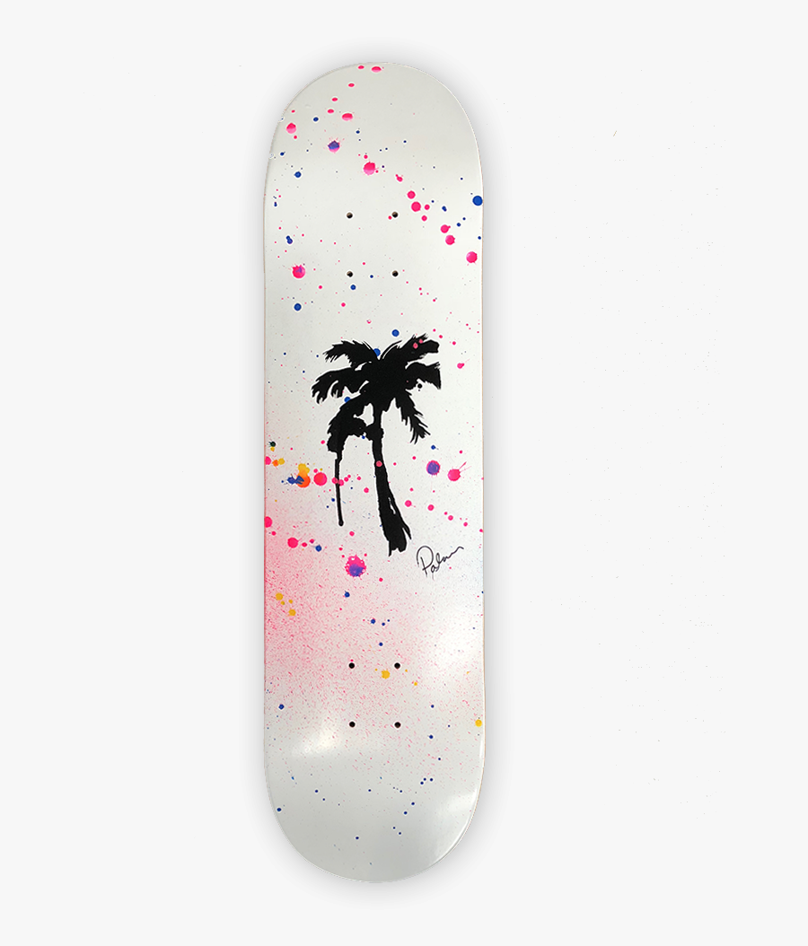 Clip Art Palm Full Size Deck - Skateboard Deck, Transparent Clipart