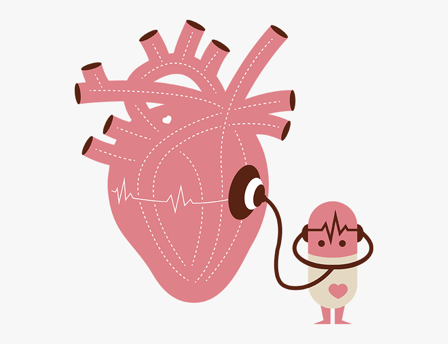 Listen To Your Heart Illustration - Cartoon, Transparent Clipart
