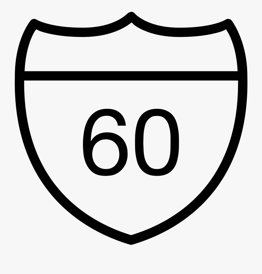 Highway Sign Icon - Icon, Transparent Clipart