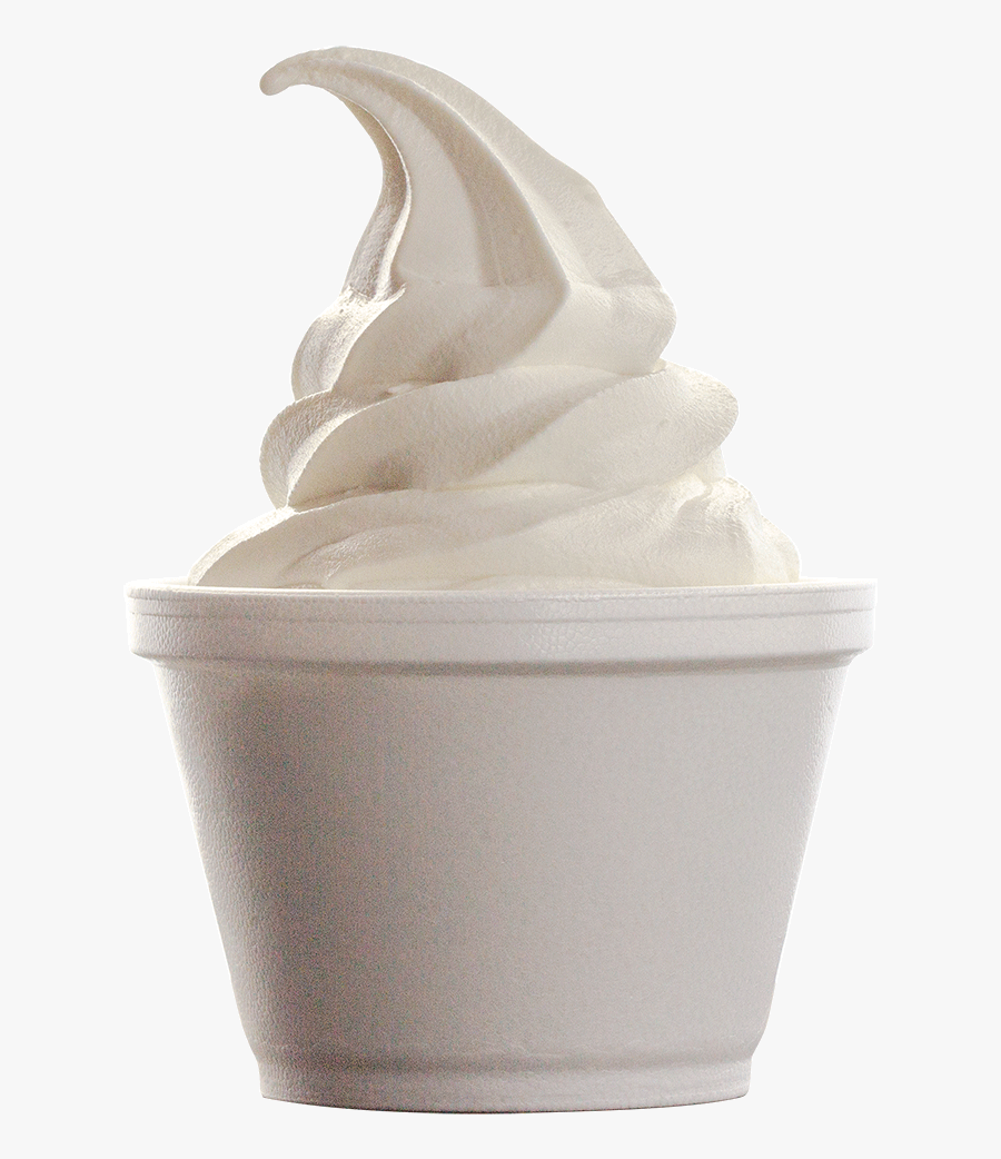 Desert Swirl Vanilla - Soft Serve Ice Creams, Transparent Clipart