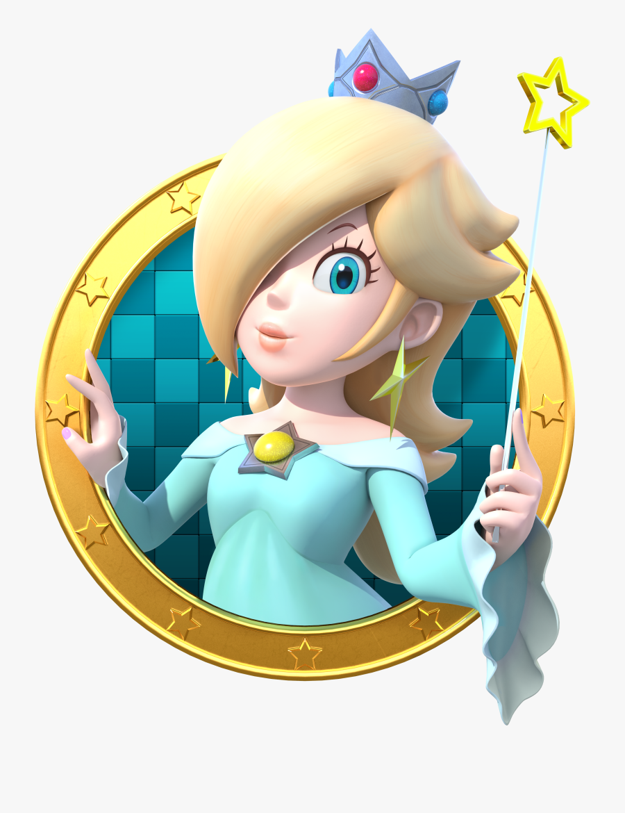 Mario Party The Top 100 All Characters - Super Mario Party Rosalina, Transparent Clipart