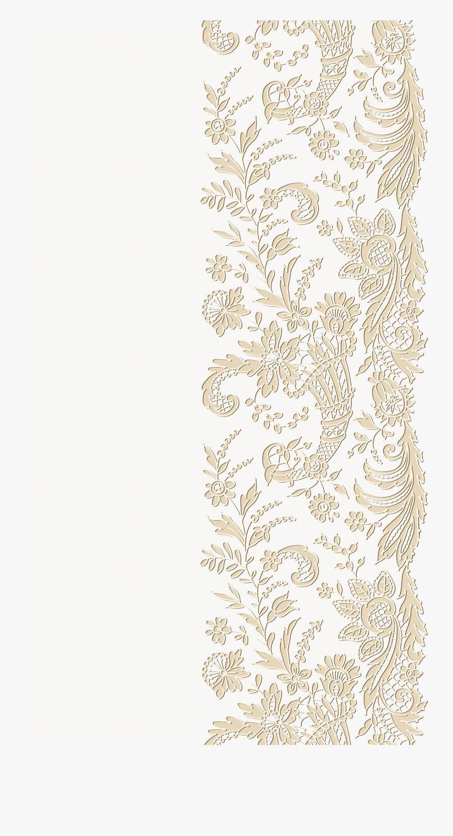 Lace Transparent Png Free Stock - Lace Hd, Transparent Clipart