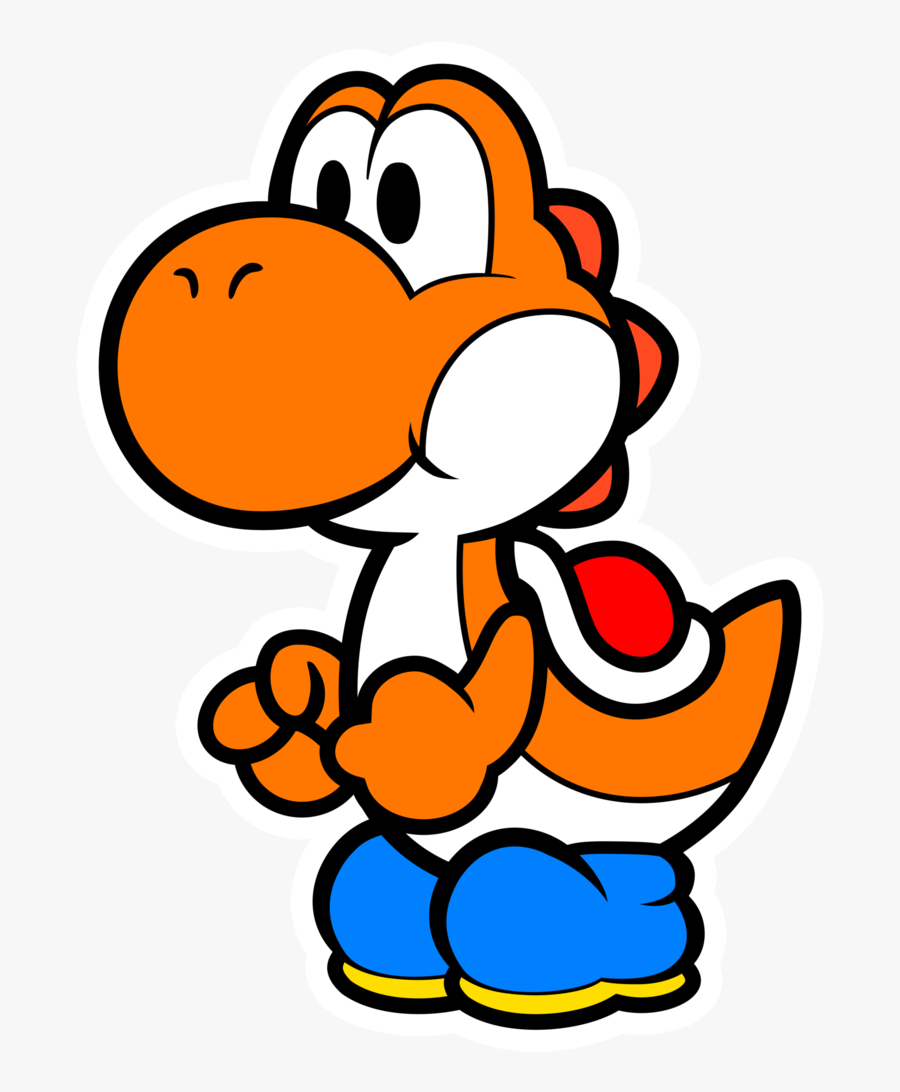 Image Freeuse V Video Games Thread - Paper Mario Color Splash Yoshi, Transparent Clipart