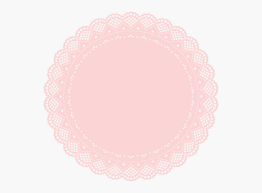 Clip Art At Clker - Transparent White Doily Png, Transparent Clipart