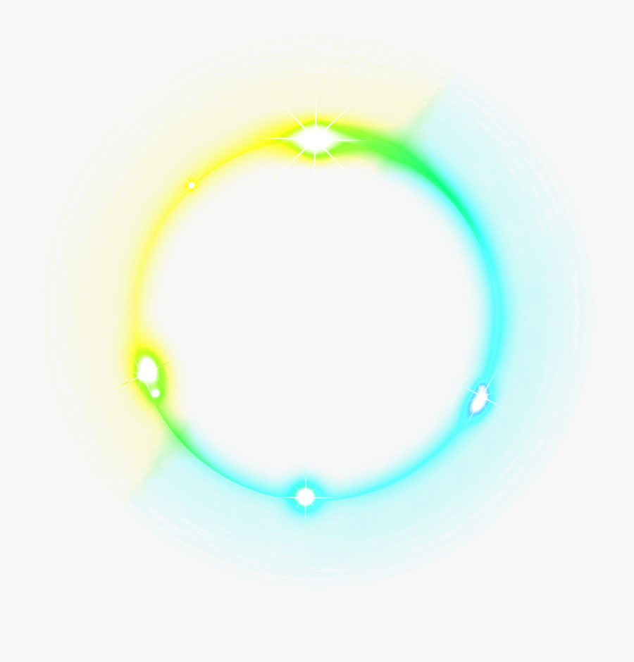 Effects For Photoshop Png - Circle Neon Border Png, Transparent Clipart