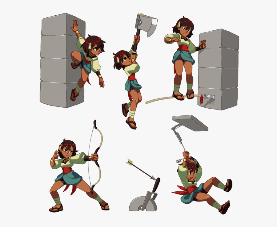 Clip Art Indivisible Video Game - Indivisible Rpg, Transparent Clipart