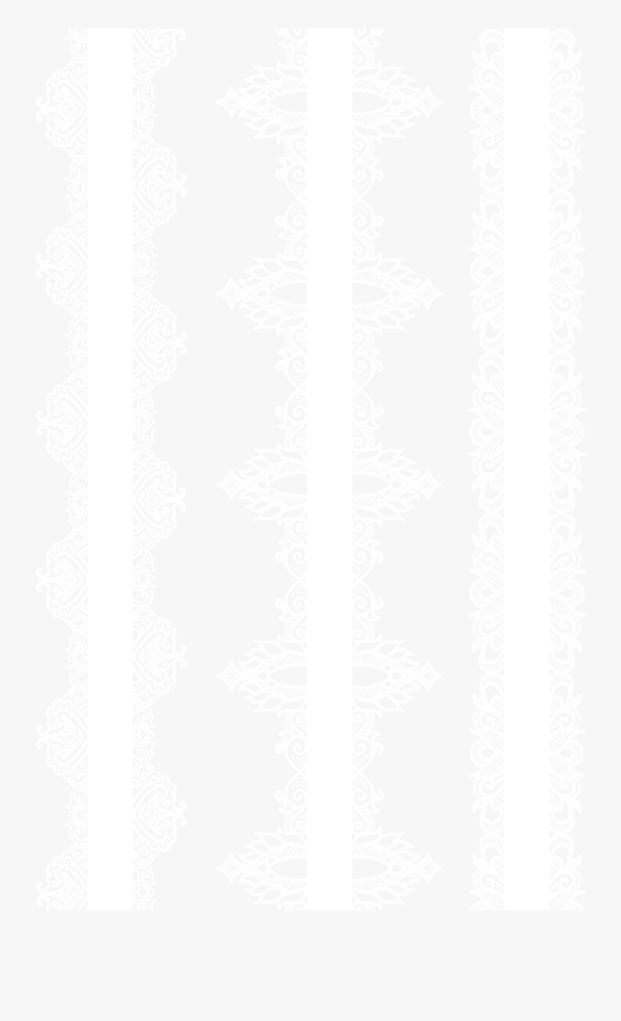 White Lace Clipart Transparent - Motif, Transparent Clipart