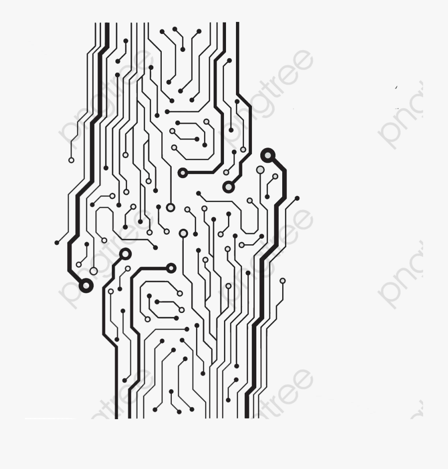 Intelligent Circuit, Circuit Board, Cable, Intelligent - Circuit Clipart Png, Transparent Clipart