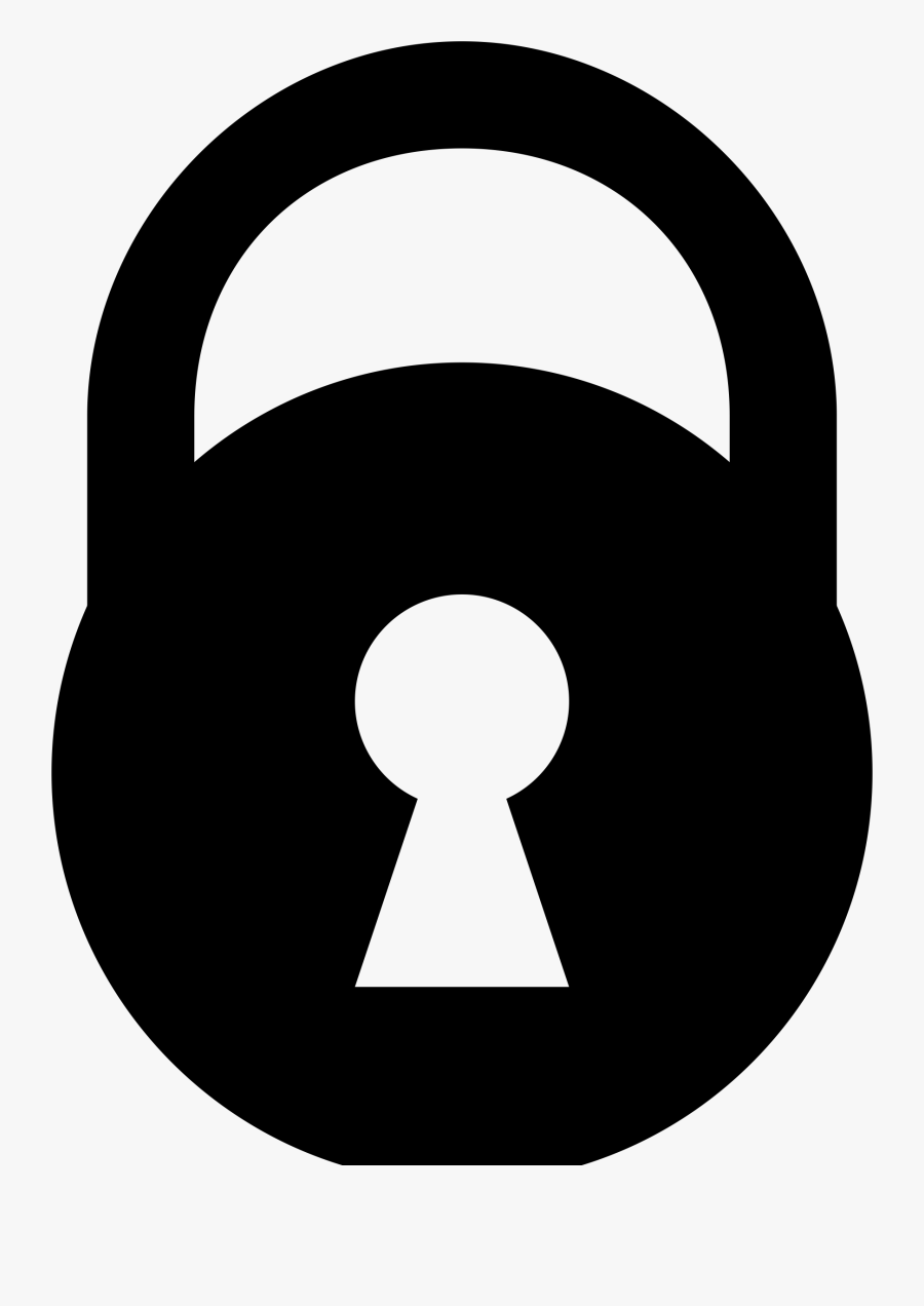 Symbol,weights,circle - Padlock Clipart, Transparent Clipart