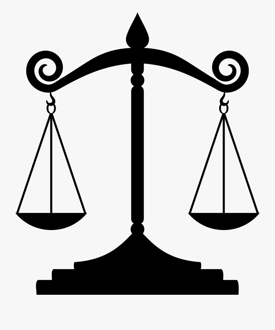 Clip Art Balance Drawing - Rule Of Law Drawing, Transparent Clipart