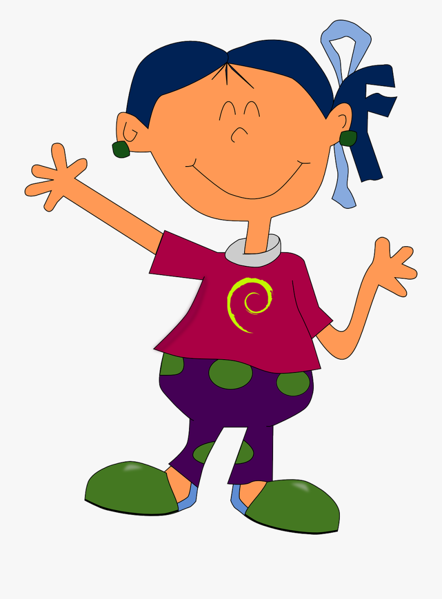 Brain Clipart Smart - طفلة كرتون, Transparent Clipart