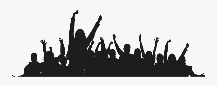 Hands In The Air Png - Audience Png, Transparent Clipart