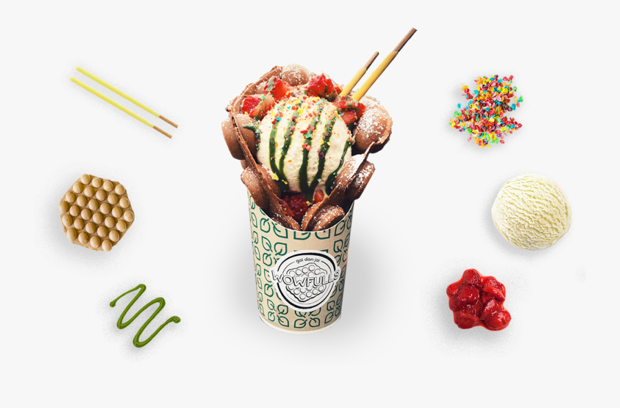 Famous Instagram Ice Cream, Transparent Clipart