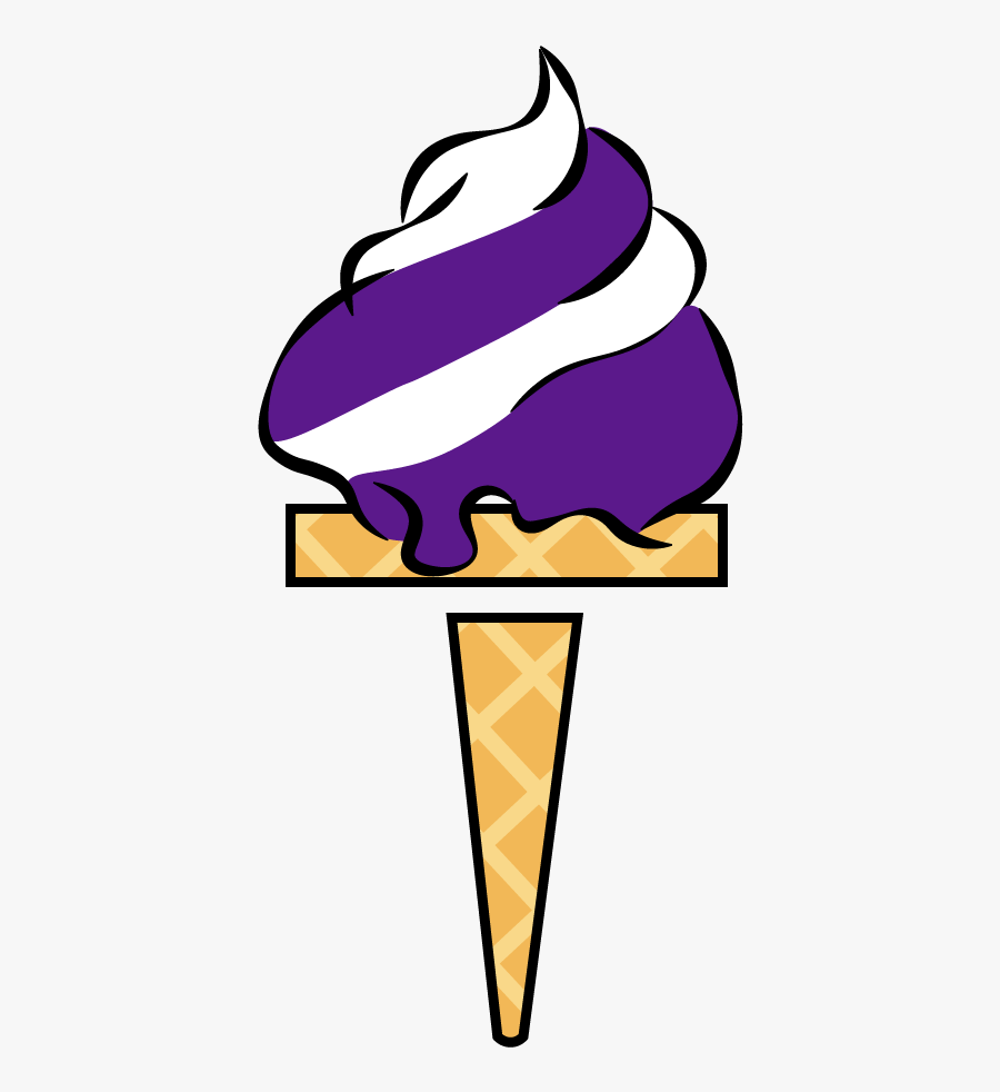 Ice Cream Cone, Transparent Clipart